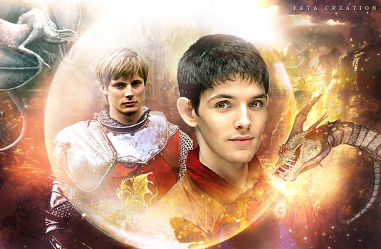 merthur fan art