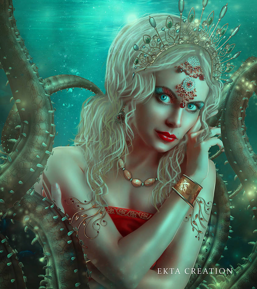 the sea witch by ektapinki