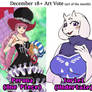 December 18+ Art Vote!