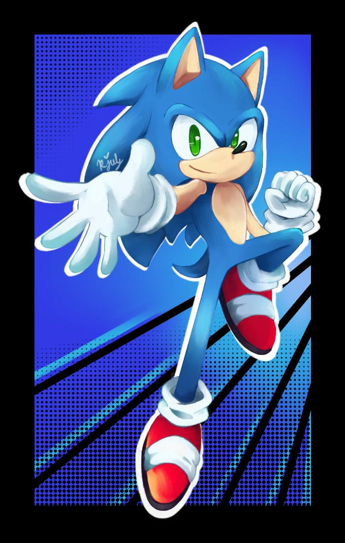 Sonic the Hedgehog Art by Kjuly on DeviantArt