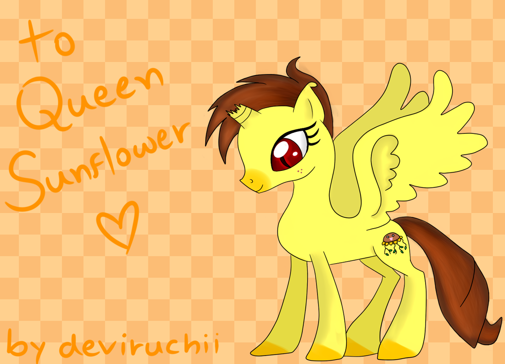 The Sunflower Queen By Deviruchii