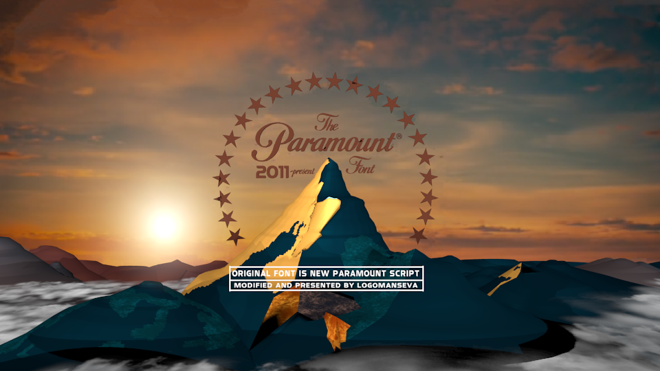 2011 Paramount Font