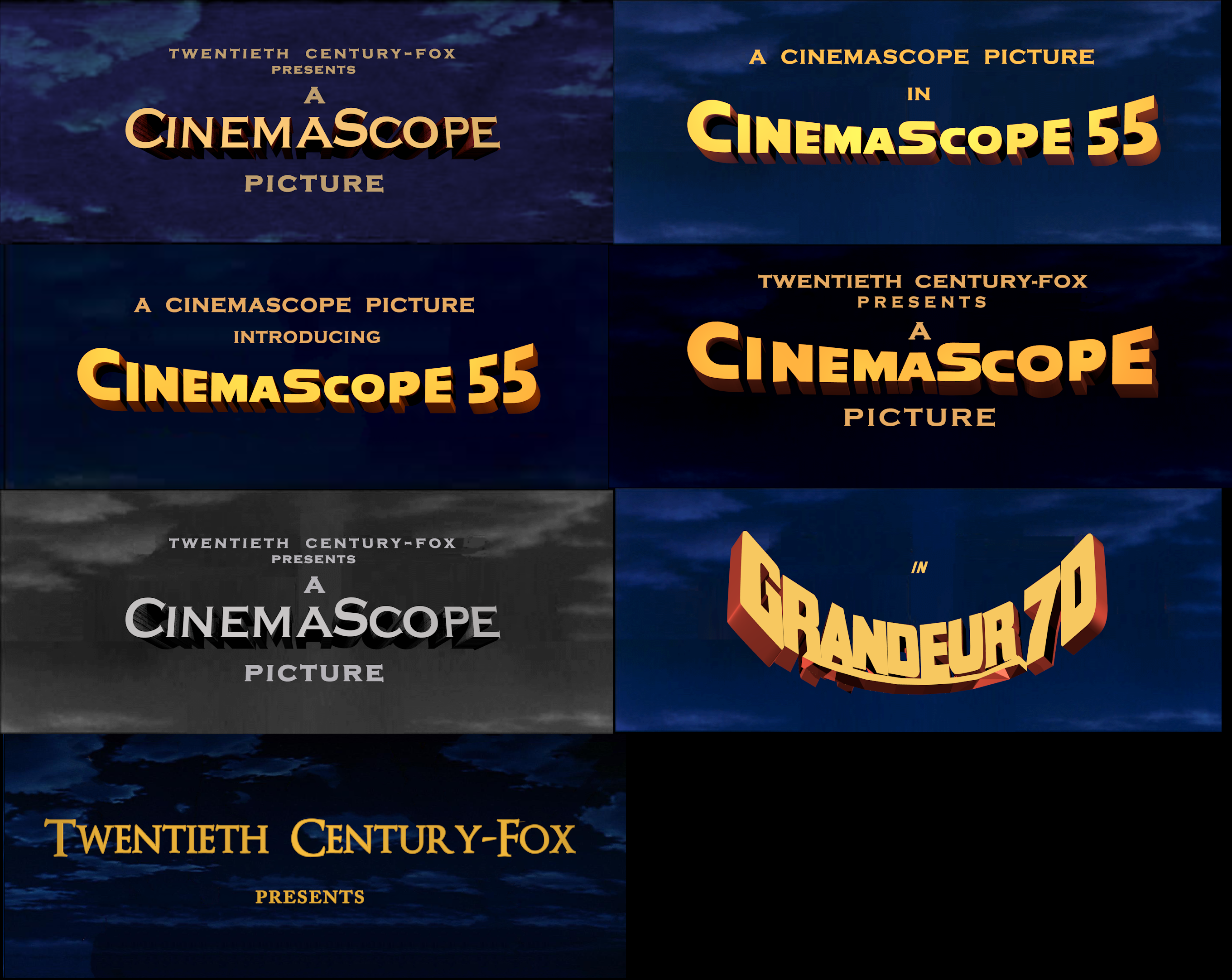 Retro Fox Logo Remakes Part 3 (CinemaScope Logos) by LogoManSeva on ...