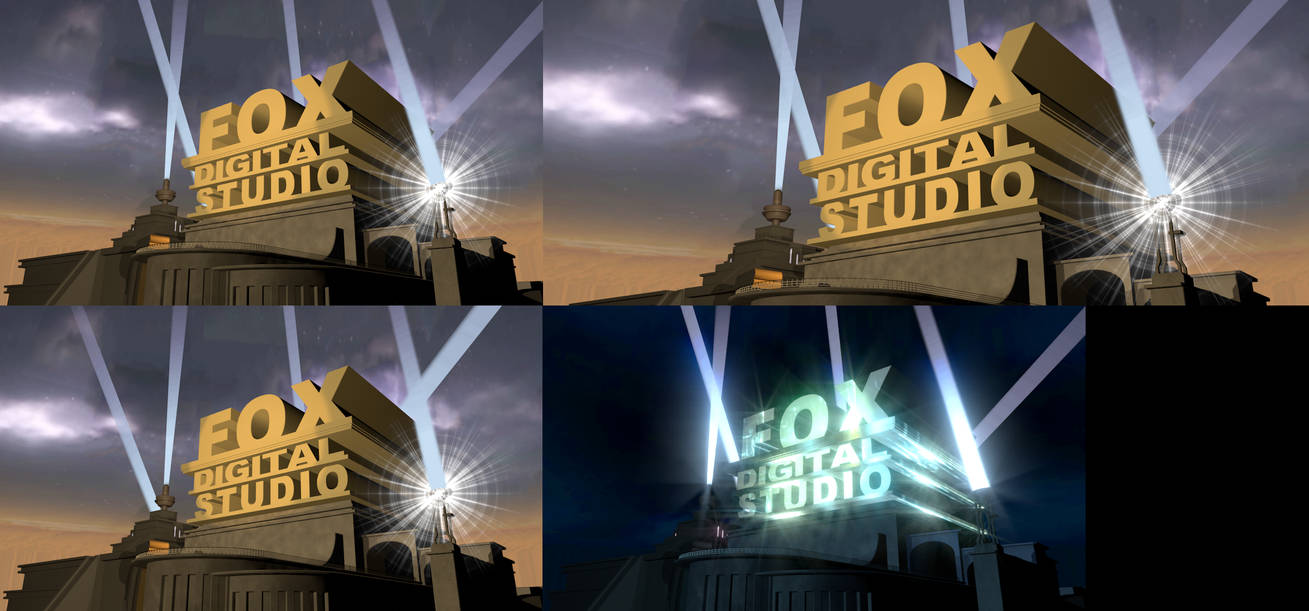 Fox Digital Studio 2009 Logo Remake V3 by LogoManSeva on DeviantArt