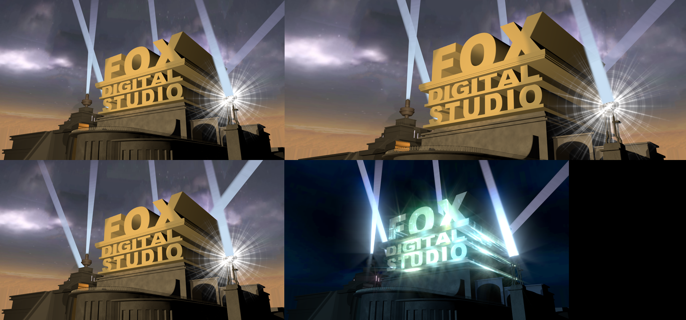 Fox Digital Studio 2009 Logo Remake V3 by LogoManSeva on DeviantArt
