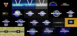 Universal Pictures Home Entertainment logo remakes
