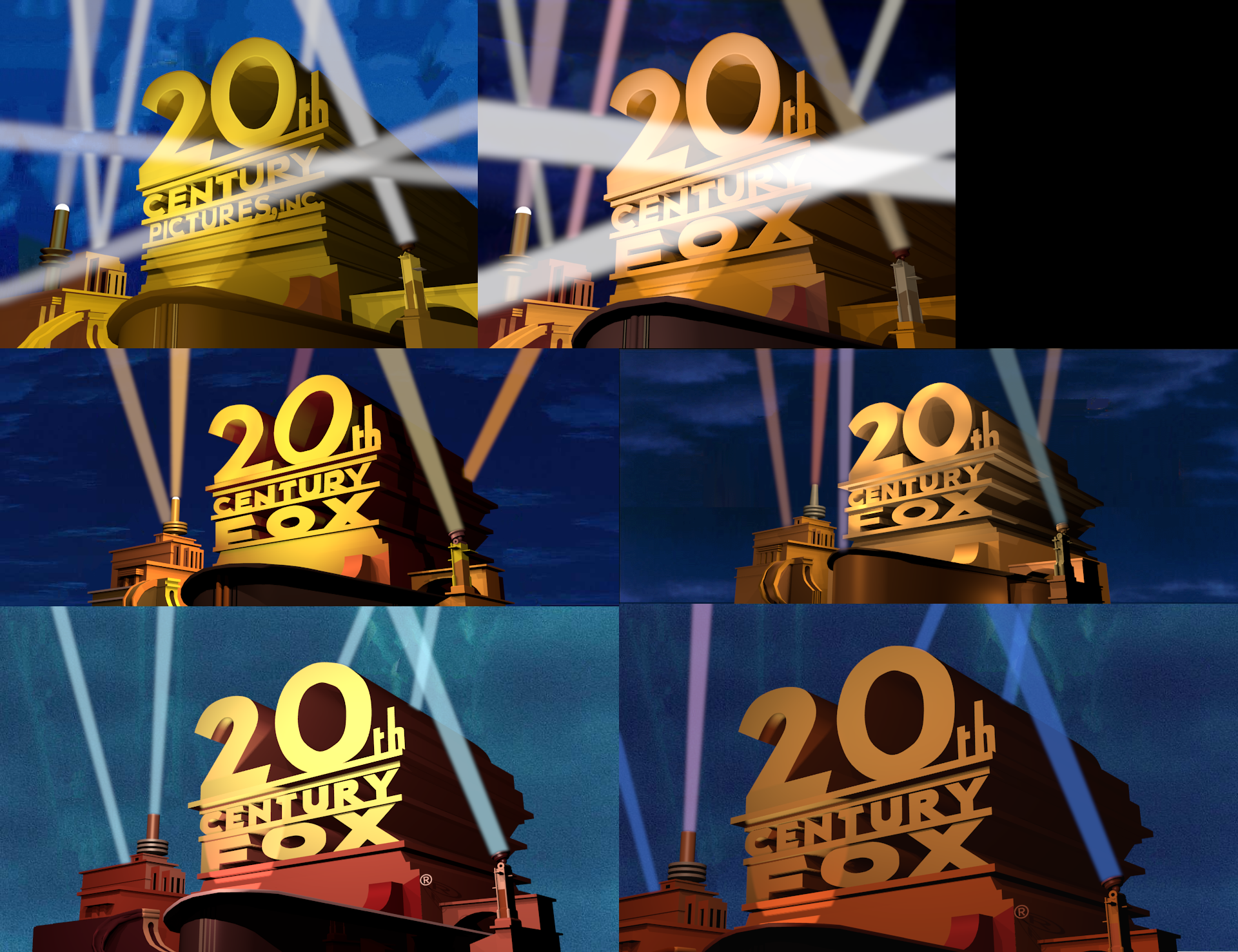ArtStation - 20th Century Fox Animated Logo / Анимированная