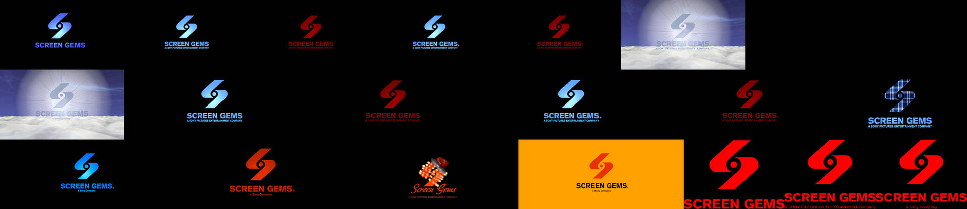 Screen Gems Pictures logo remakes