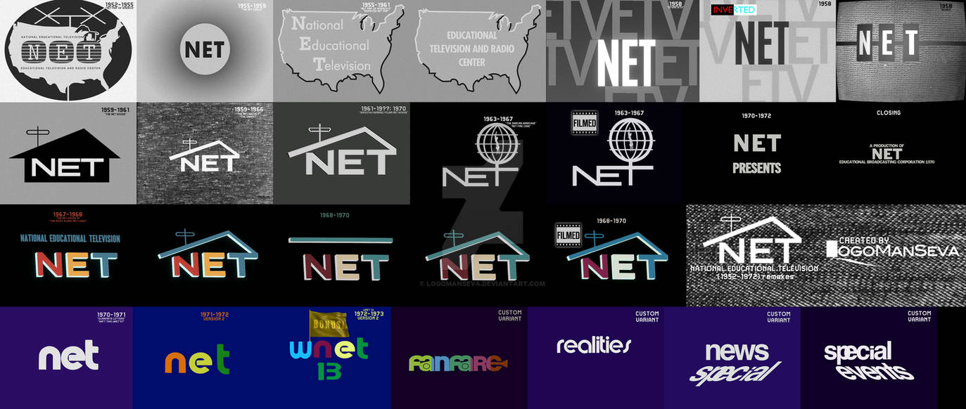 NET (1952-1972) remakes by LogoManSeva on DeviantArt