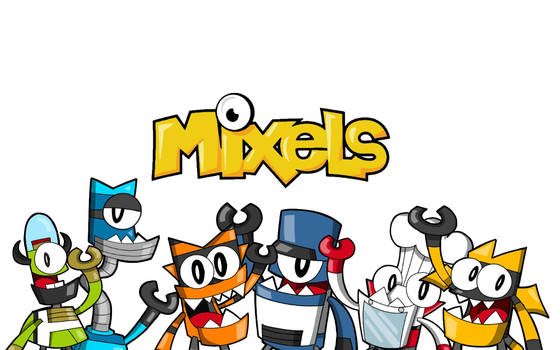 Mixels Creditsbackground ItsMysticalz - Hobbyist, Digital Artist | DeviantArt