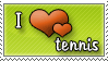 I love tennis stamp by Paddy-fan