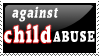 Against child abuse stamp by Paddy-fan