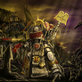 Chaplain in Deathwing Armour