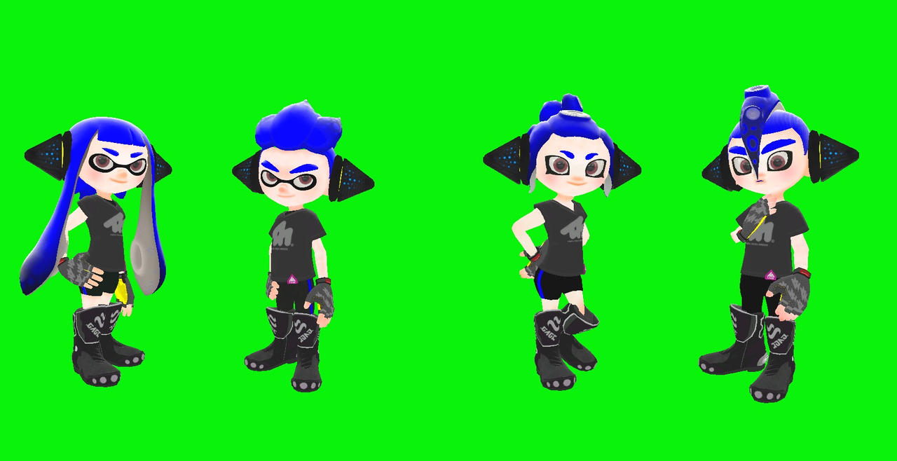 Inklings and octolings by Janethedragoling on DeviantArt