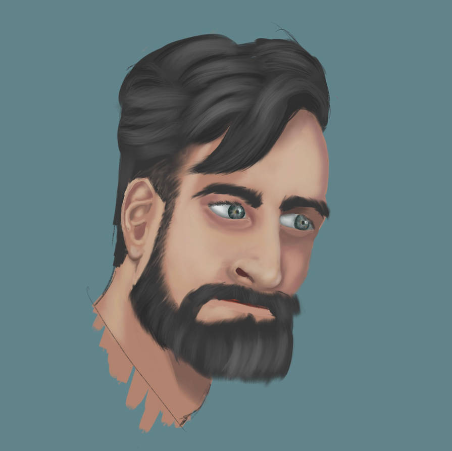 Pict Random Men Portrait of random man from pinterest by evglp on DeviantArt