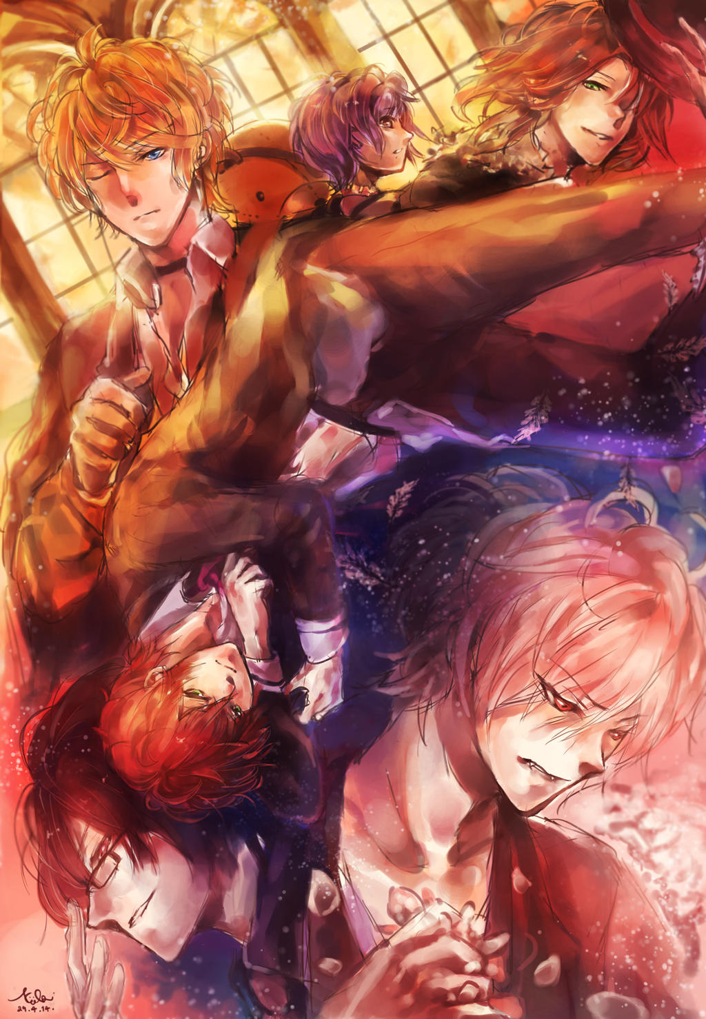 Day-10 harem (diabolik lovers)