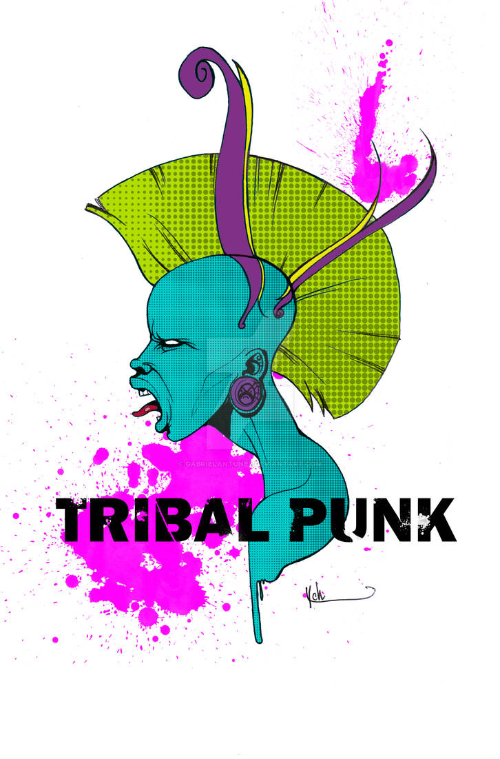 Punk Native Tribal Punk by GabrielAntunez on DeviantArt