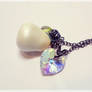 White Pear Necklace