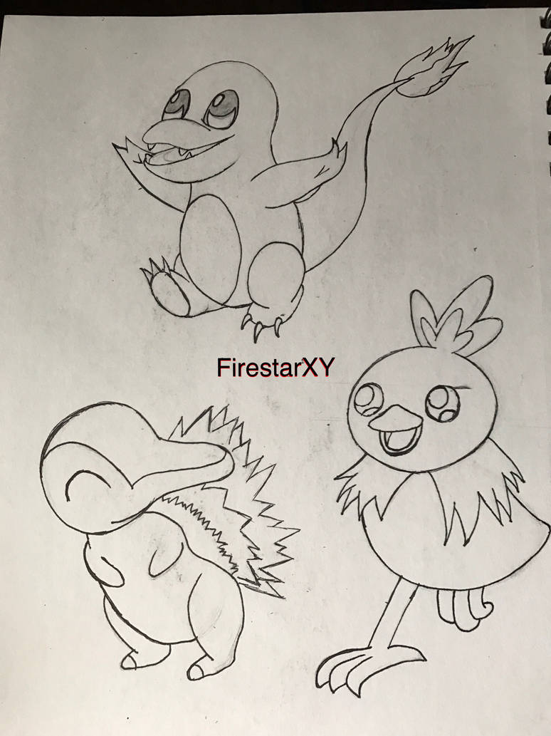 Pokmon drawing (part 1) by FirestarXY on DeviantArt