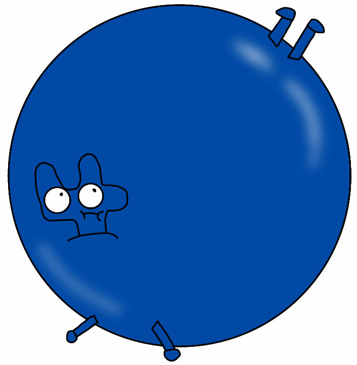 Four inflated (bfb) by randomguy187 on DeviantArt