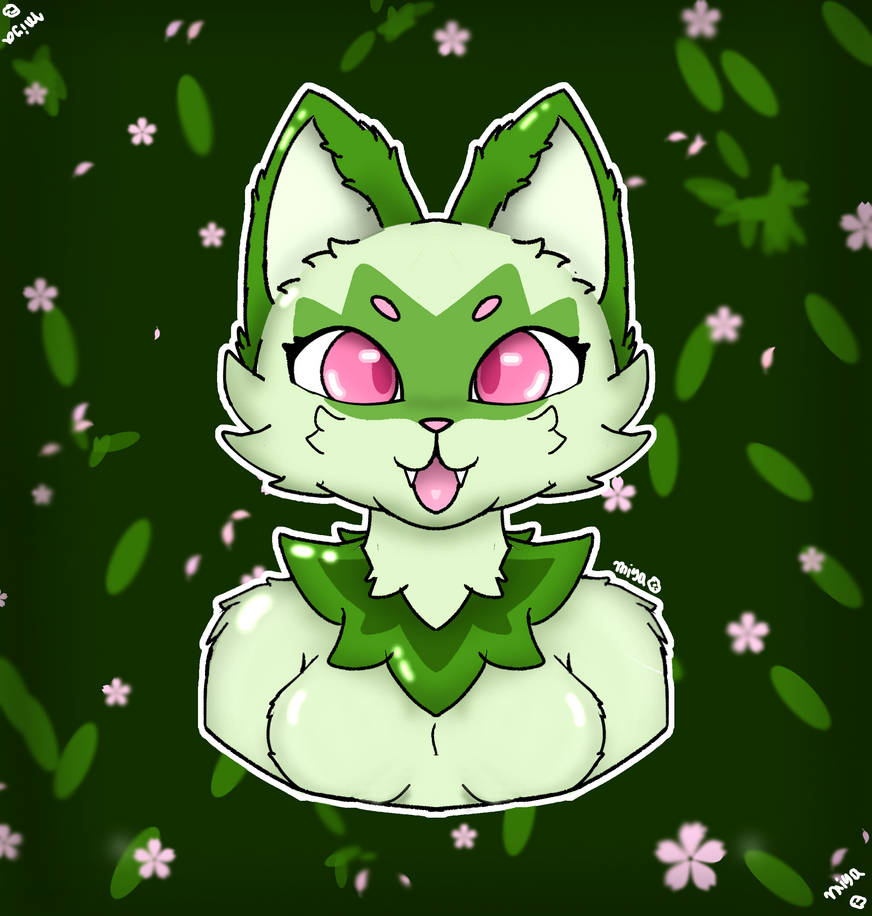 Sprigatito Pokemon Fanart! by TheLastCo0kie on DeviantArt