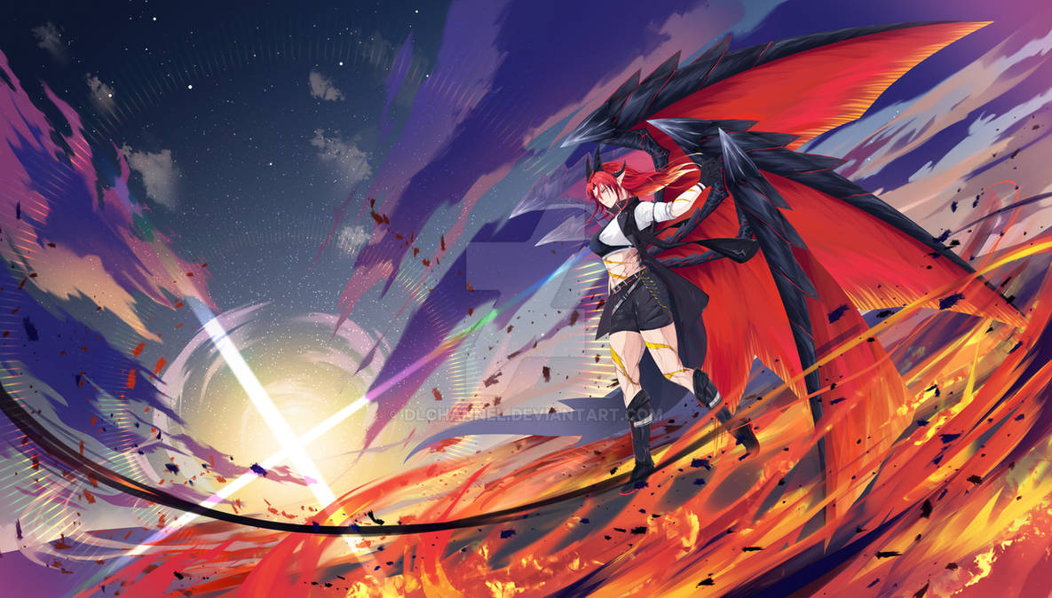 Nova Illustrations (Commission samples) by DLChannel on DeviantArt