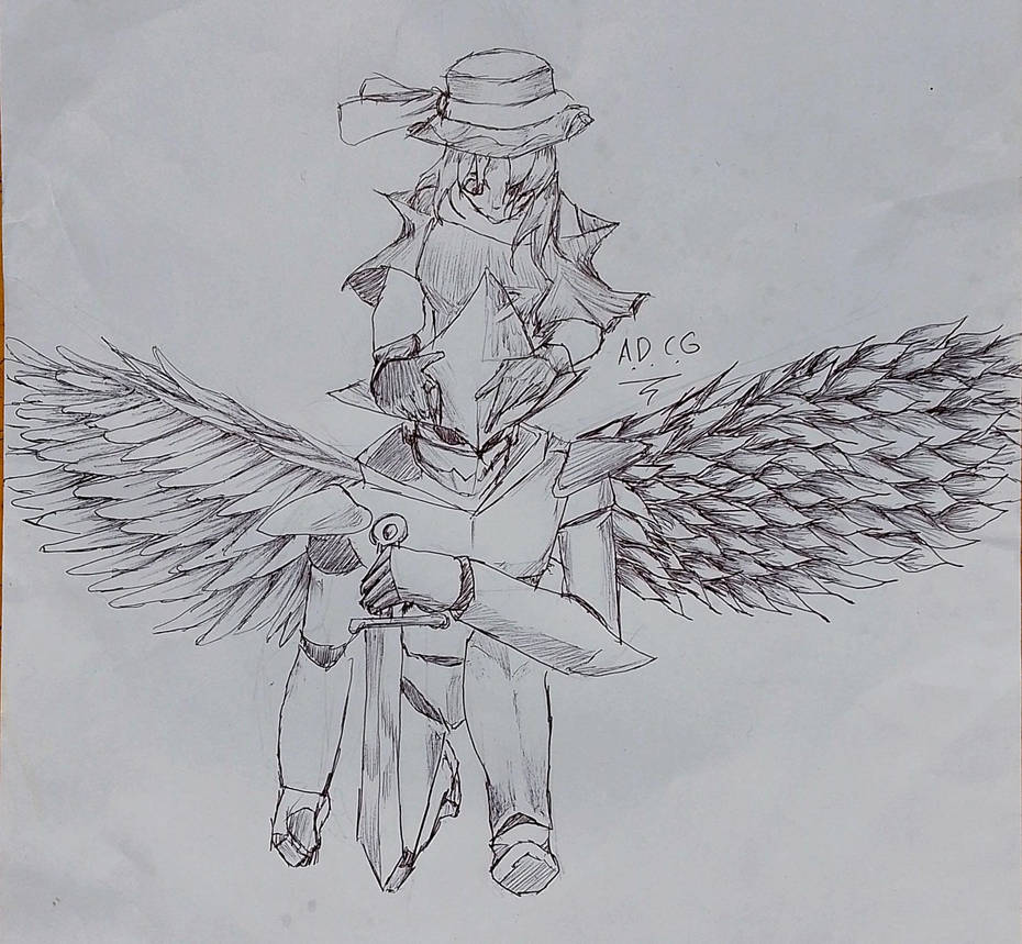 Angel oc by Adcgdibujitos on DeviantArt