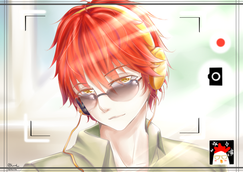 [Fanart] Luciel Choi~ Saeyoung Choi~ 707 Choi~ lol