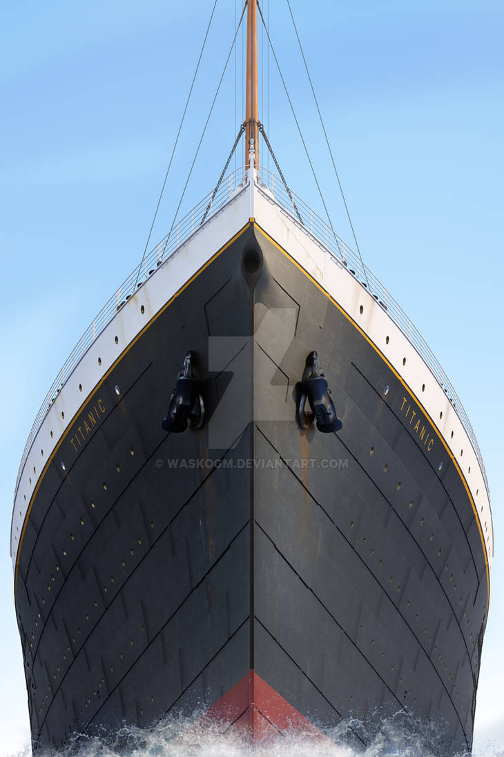 RMS Titanic Prow
