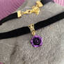 Rose necklace Velvet choker