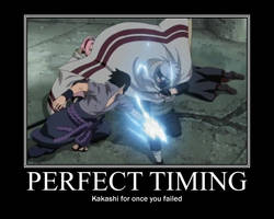 Kakashi's Perfect Timing