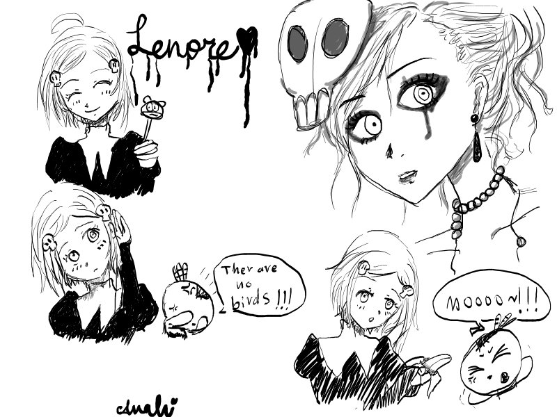 Lenore doodles