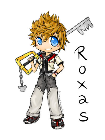 Roxas- Kingdom Hearts- chibi sketch by Eeveelutions95 on DeviantArt