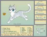 WoBS: Featherpaw of Thunderclan (Updated app) by Eeveelutions95
