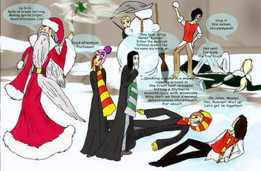 Winter comes to Hogwarts...