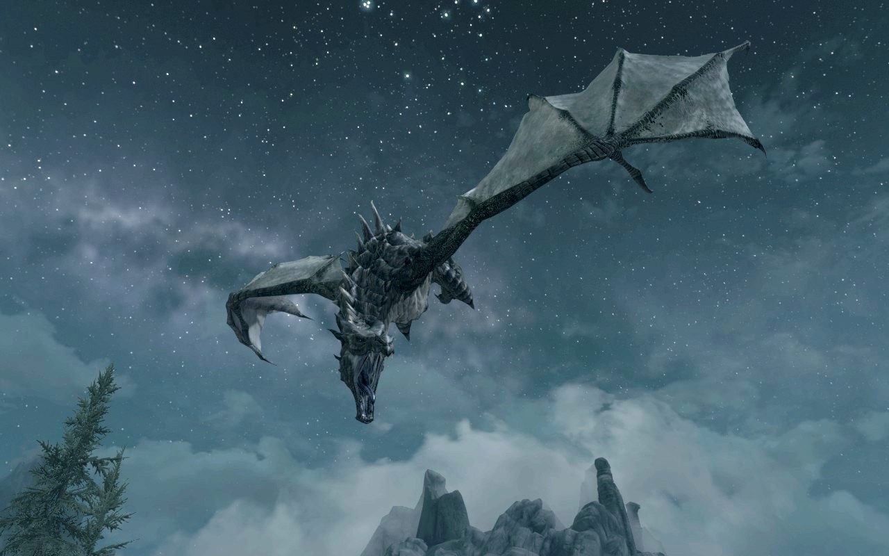 Unidentified flying dragon