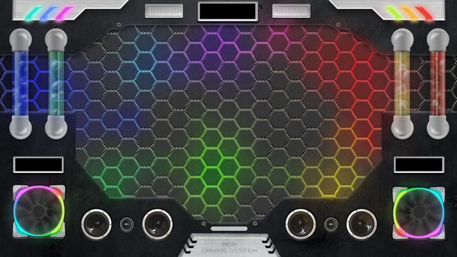 RGB Gaming System Wallpaper by Mstrl on DeviantArt