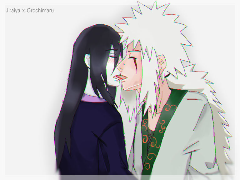 Jiraiya x Orochimaru [ Tongue Kiss ]