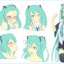 Hatsune Miku Headcanon