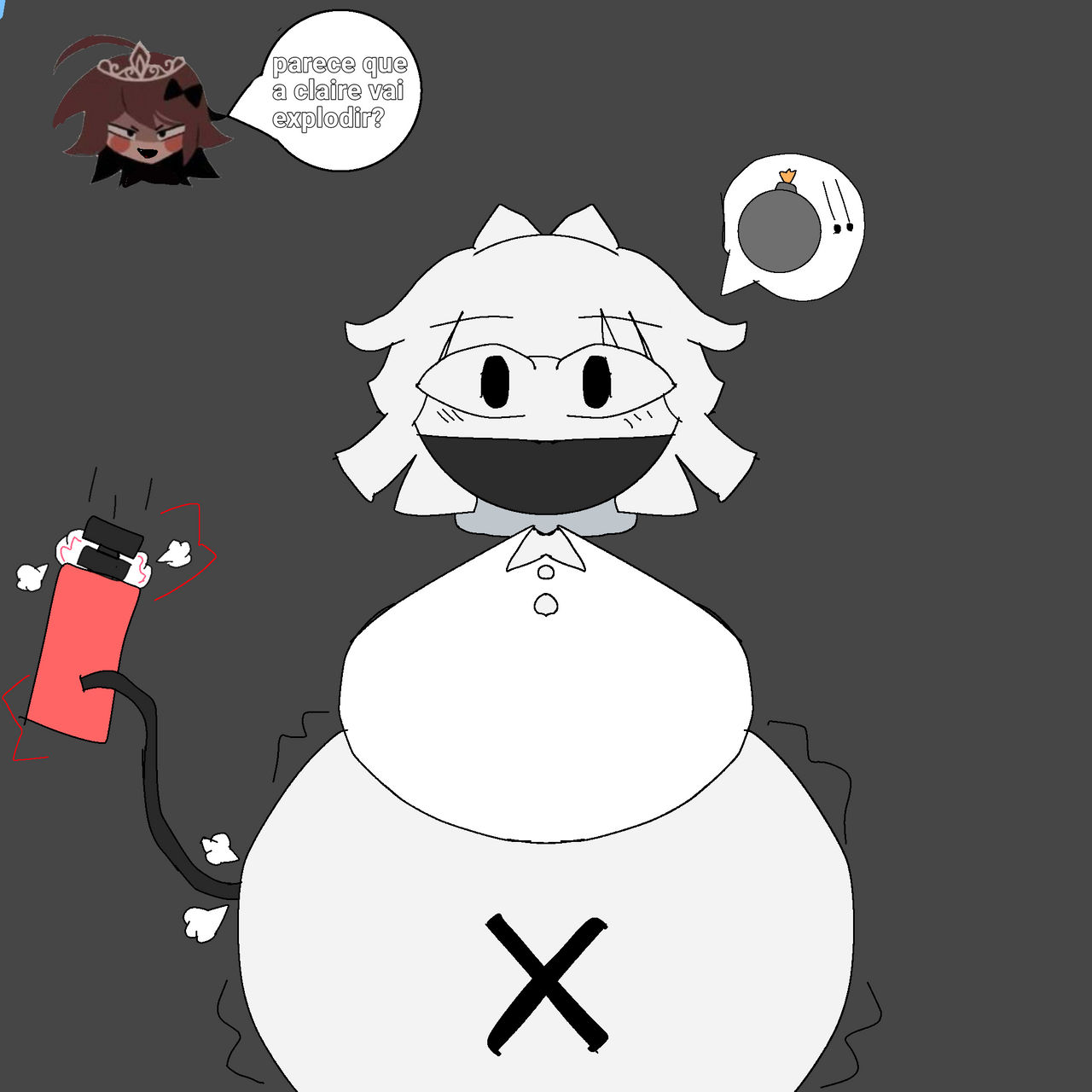 Claire FPE inflation by inflationGamesYT on DeviantArt