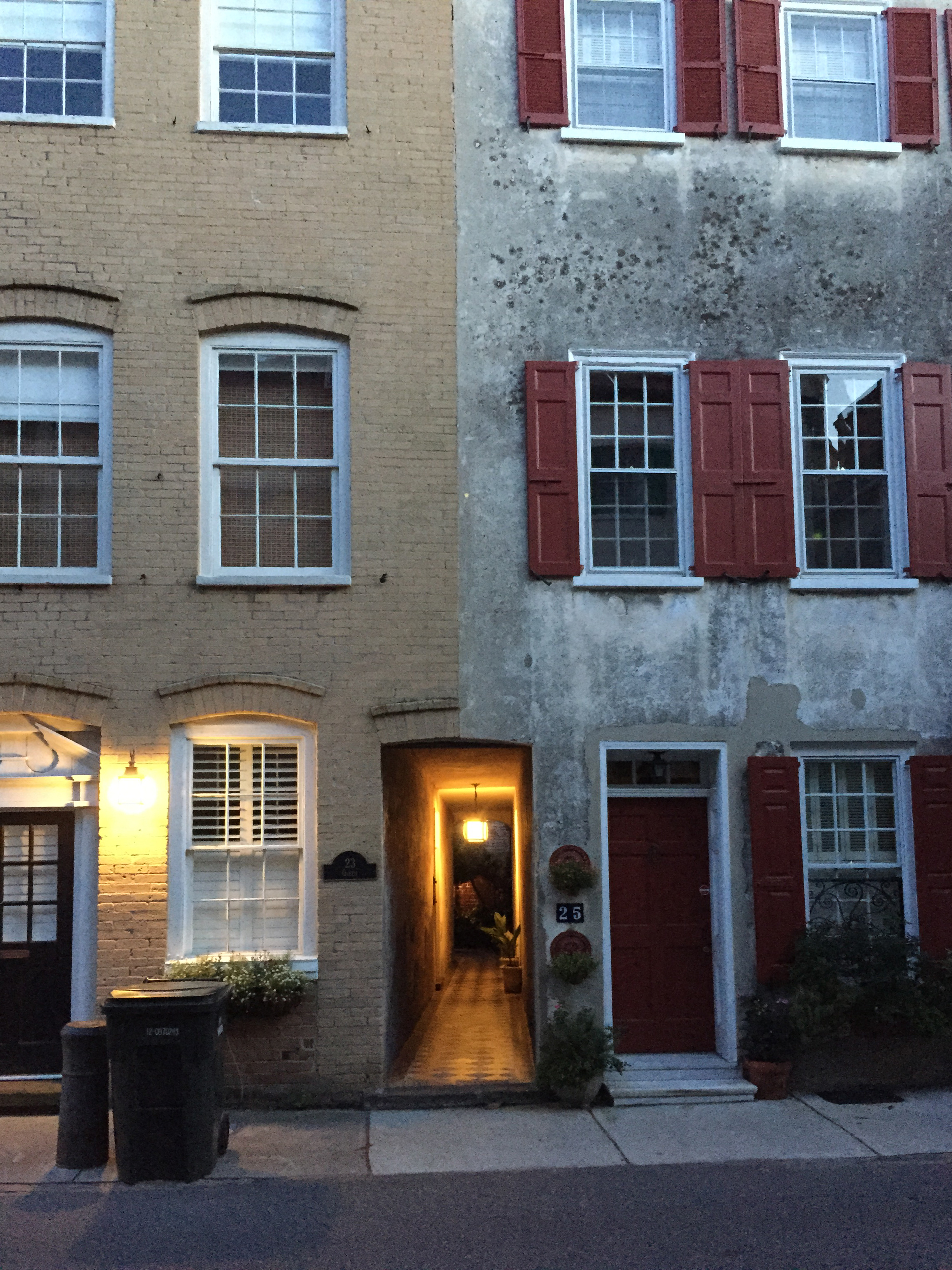 Doorway between Buildings Charleston SC copy