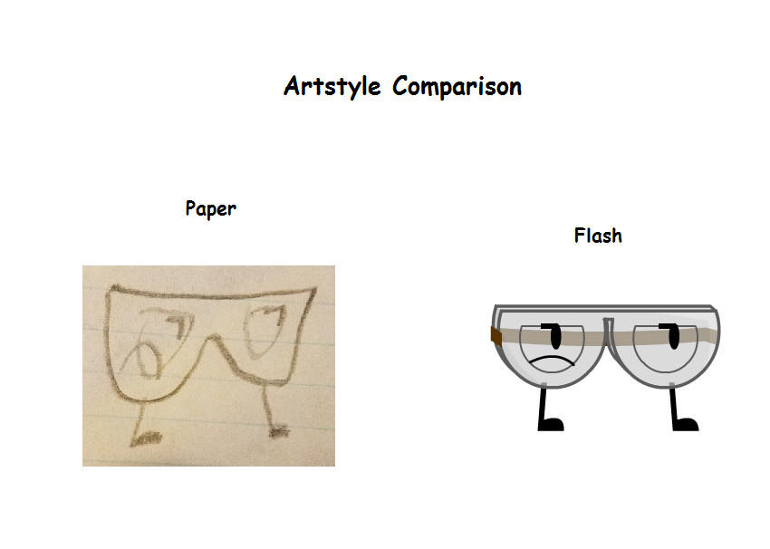 Drawing Style Comparison by RayInDaHaus9462 on DeviantArt