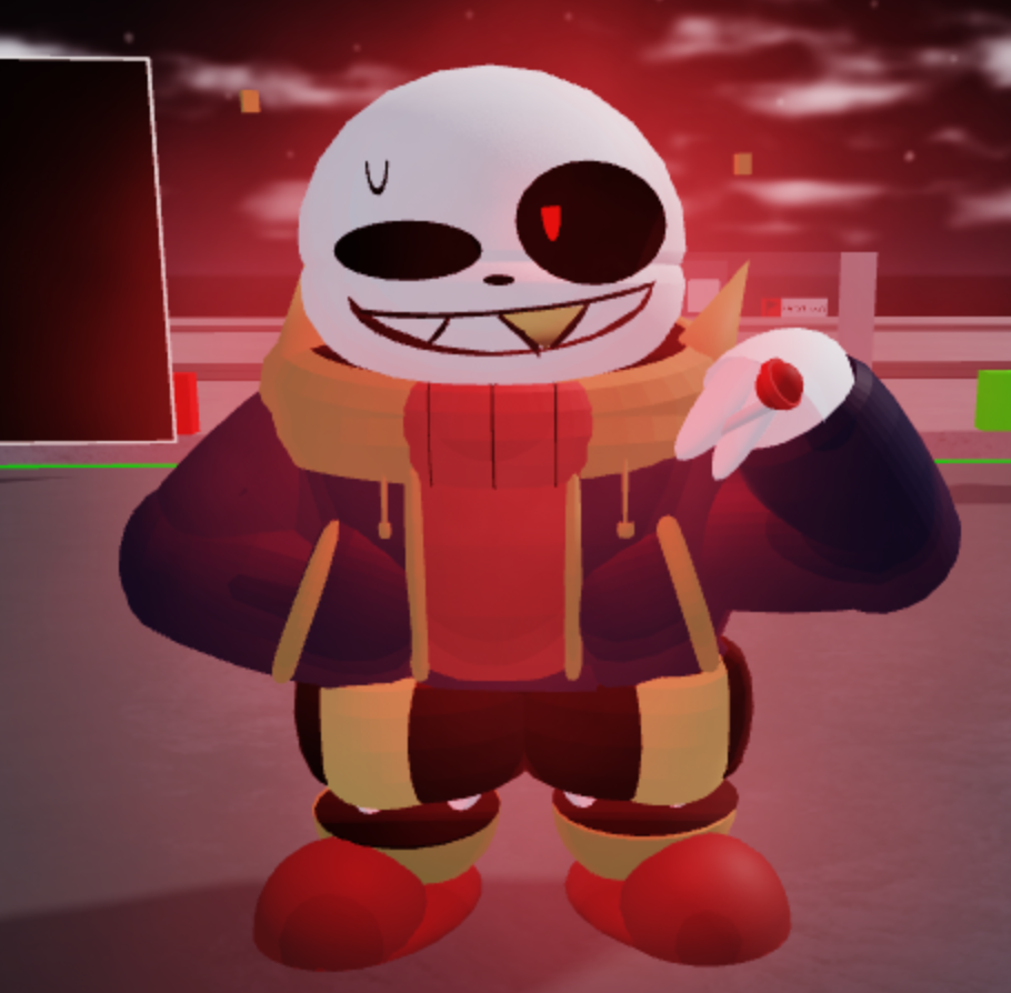 underfell sans model by az01artist on DeviantArt
