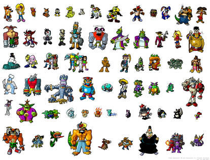 EveryCrashBandicootCharacters