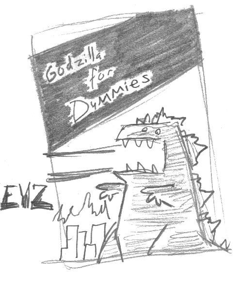 Godzilla 4 dummies by theEyZmaster on DeviantArt