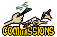 Commissions logo by theEyZmaster on DeviantArt