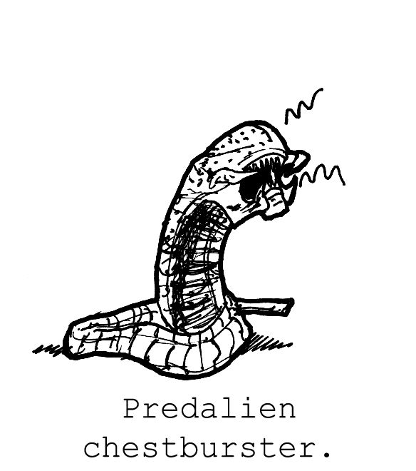 CultChara 72 Pred Chestbuster by theEyZmaster on DeviantArt