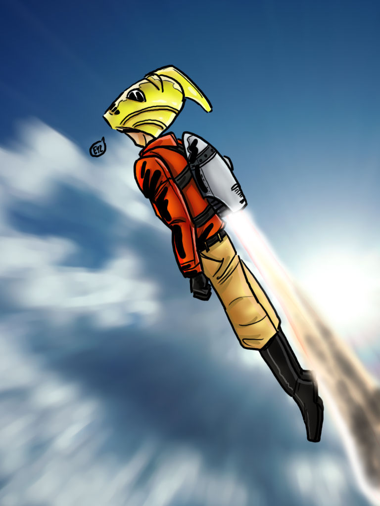 Rocket man by theEyZmaster on DeviantArt