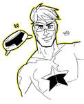 2012_08 Booster Gold by theEyZmaster