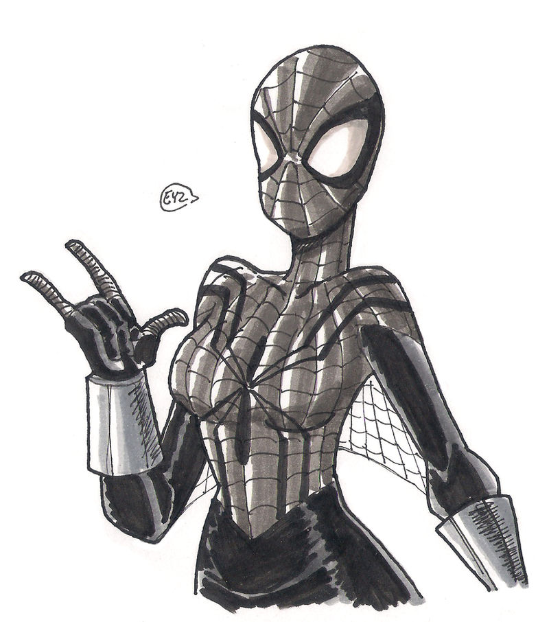 Webhead Drawing Friendly Neighborhood Webhead by theEyZmaster on DeviantArt